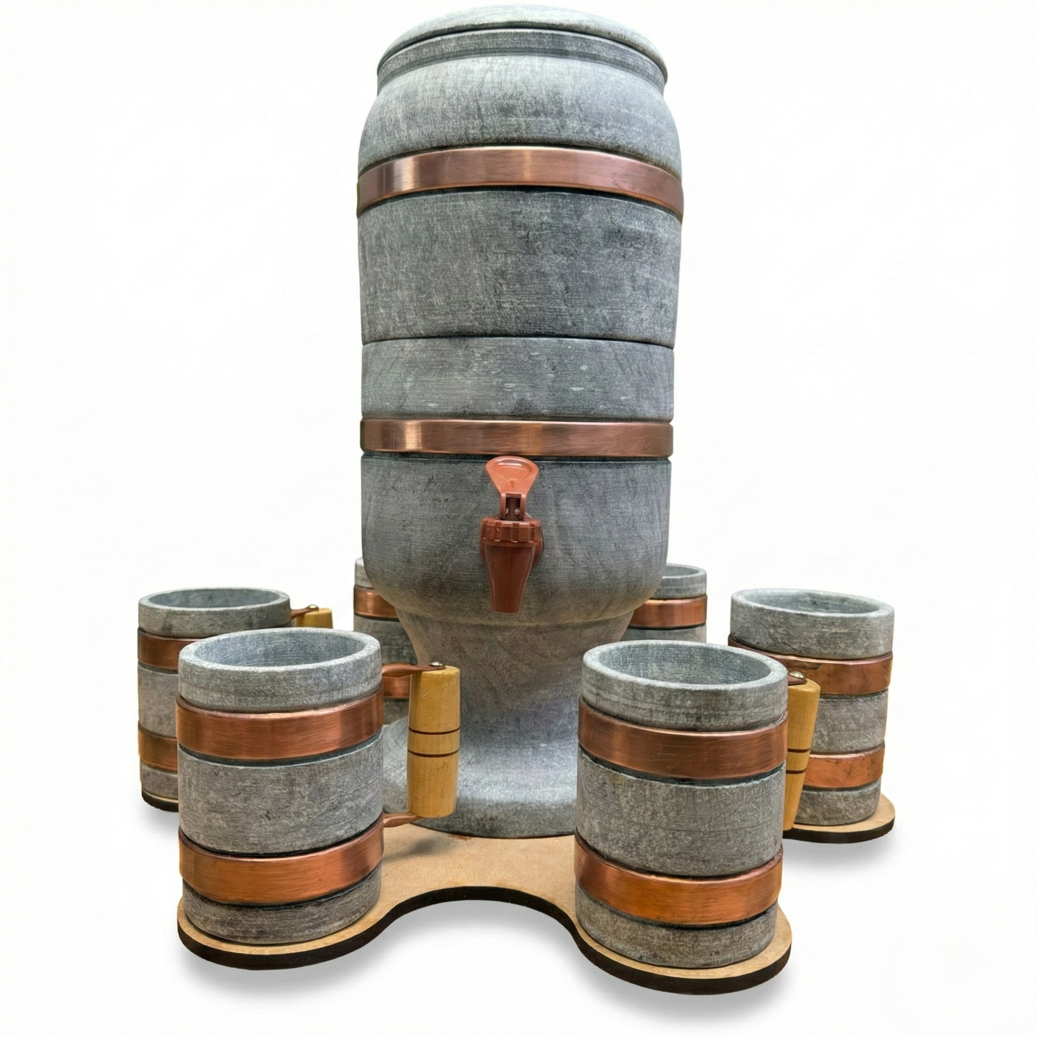 Filtro de Água Premium em Pedra-Sabão Natural – Céu de Minas